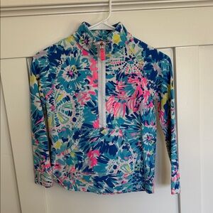 Lilly Pulitzer Girls Quarter Zip